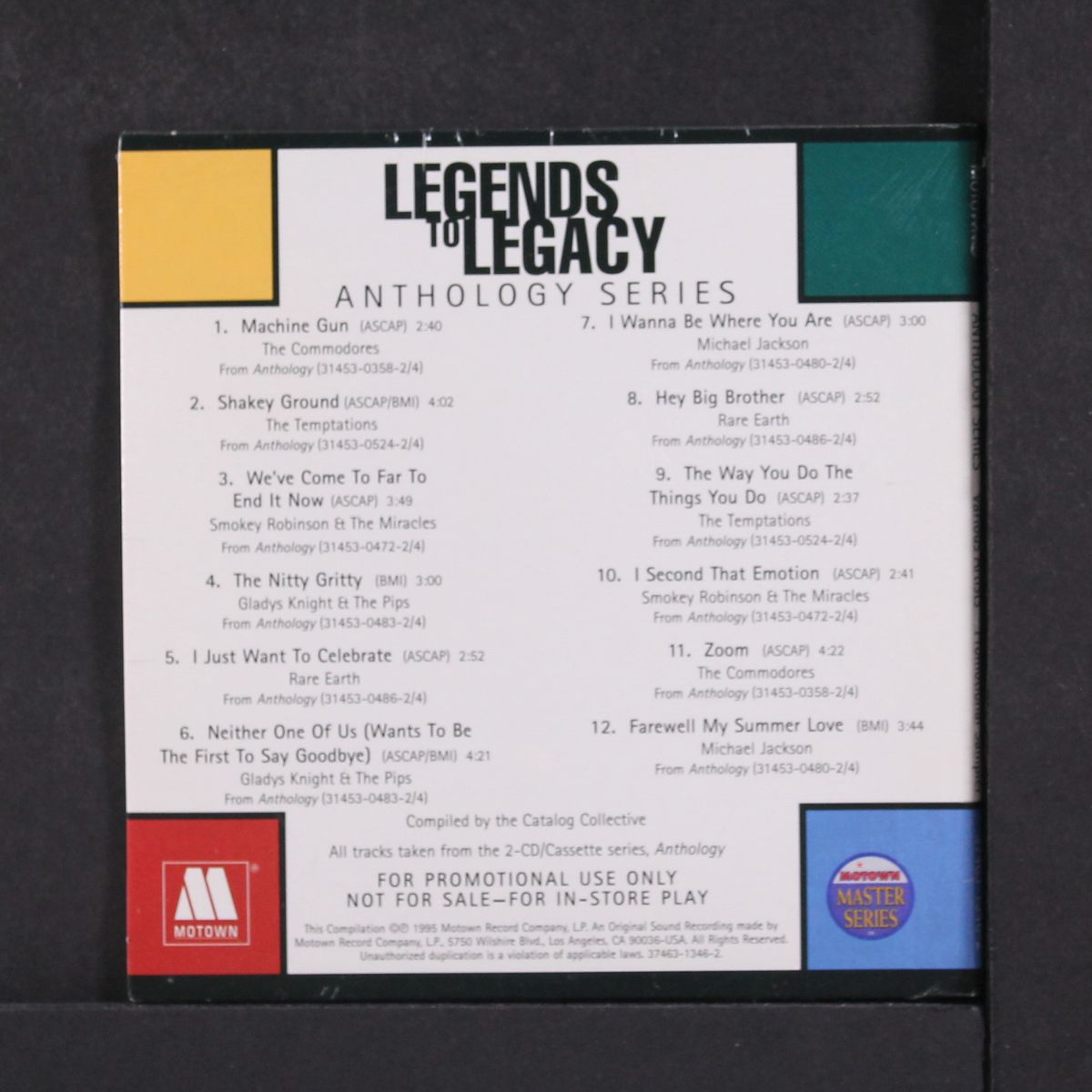 legends to legacy anthology series by VARIOUS