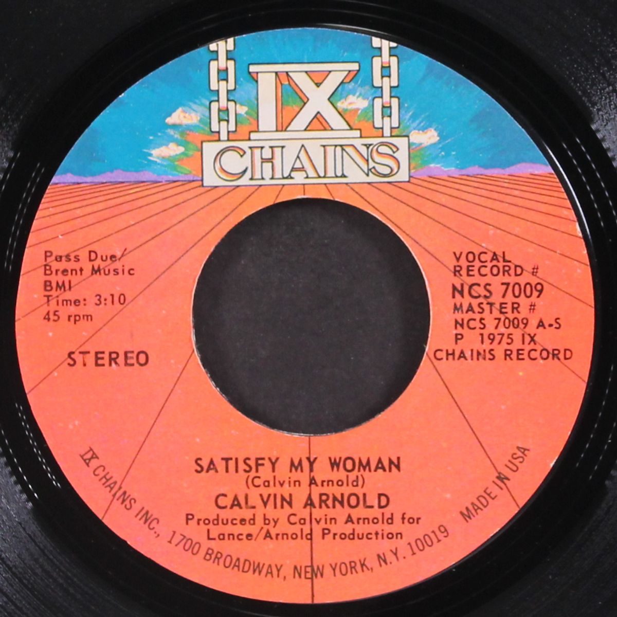 satisfy my woman / you'll do it by CALVIN ARNOLD