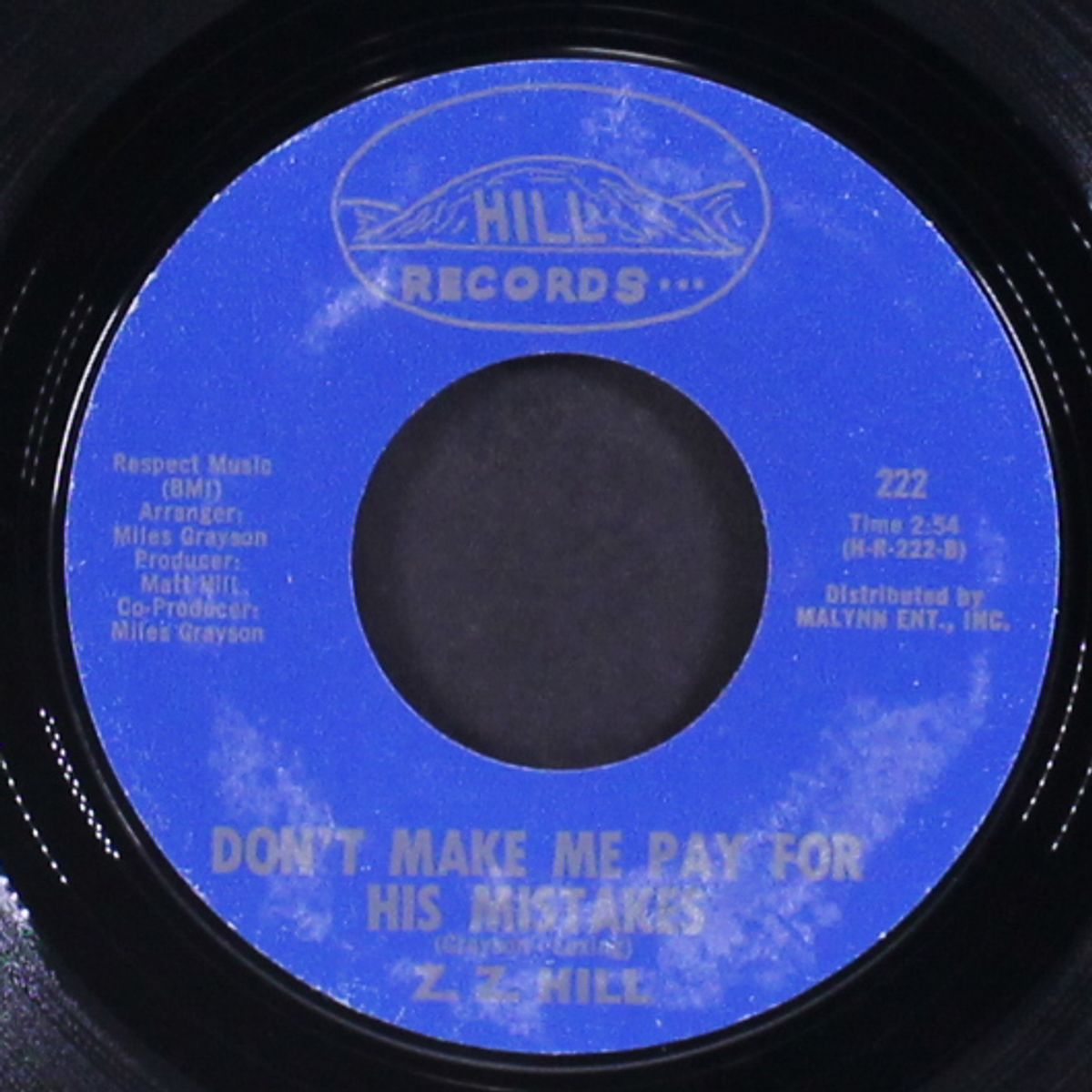 think people / don't make me pay for his mistakes by ZZ HILL