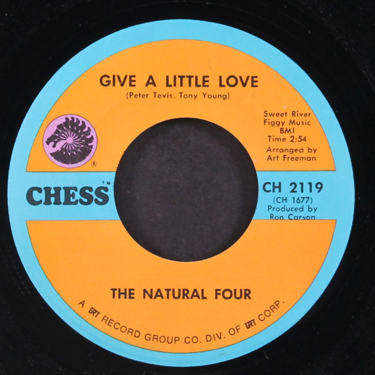 give a little love / the devil made me do it by NATURAL FOUR