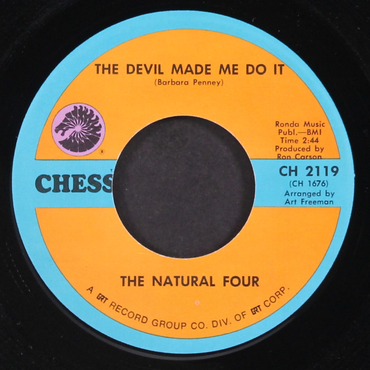 give a little love / the devil made me do it by NATURAL FOUR