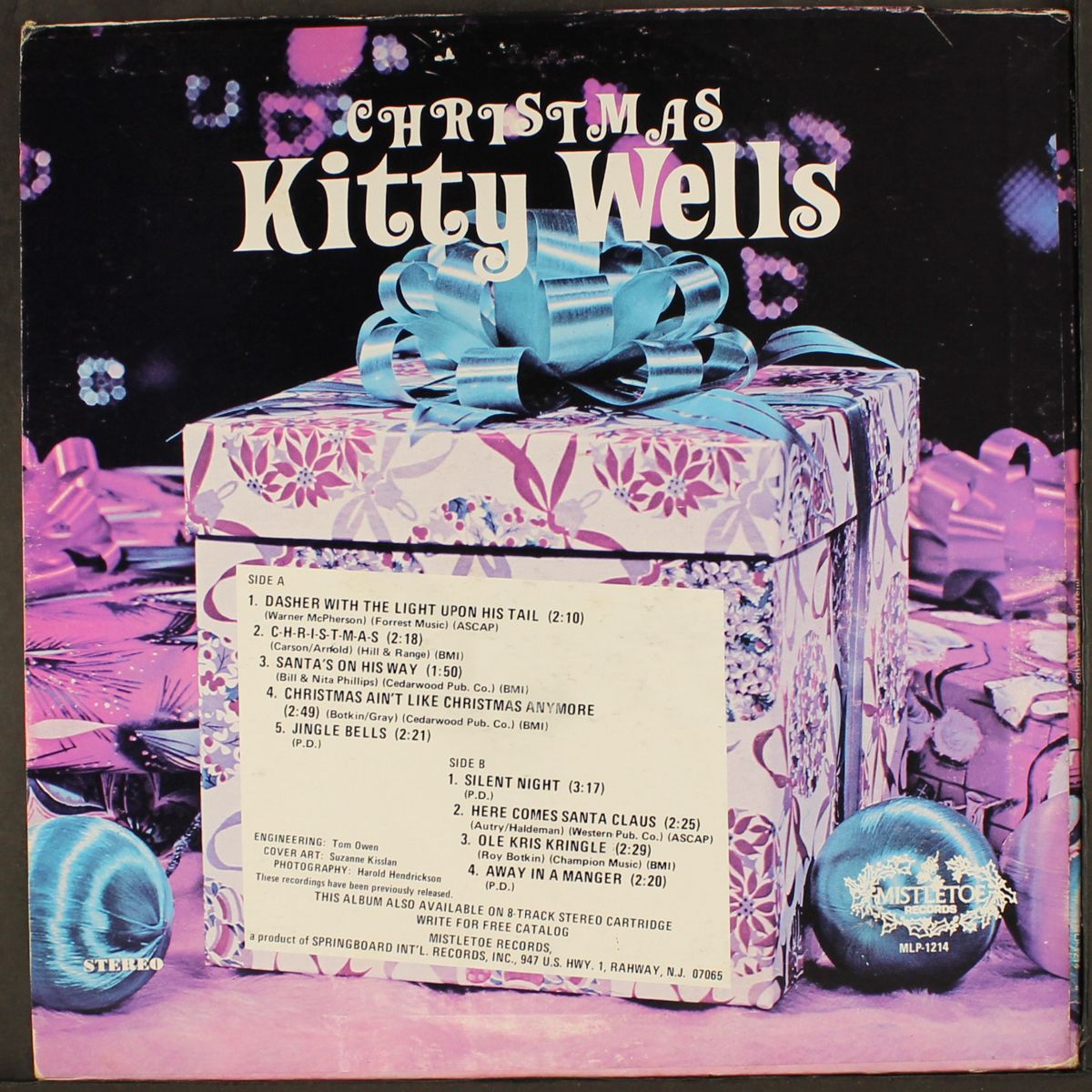 christmas by KITTY WELLS