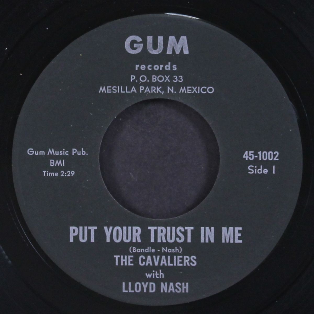 put your trust in me / i wanna know by CAVALIERS