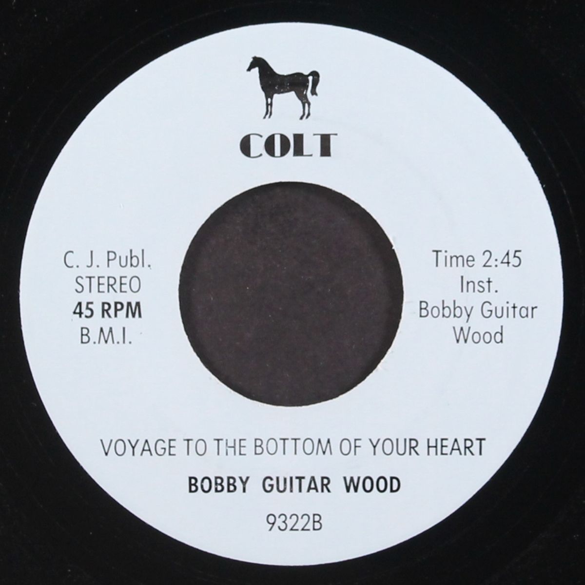 it's mighty nice to know / voyage to the bottom of your heart by BOBBY GUITAR WOOD