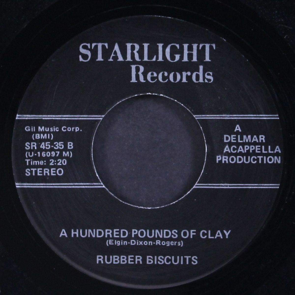 rags to riches / a hundred pounds of clay by RUBBER BISCUITS