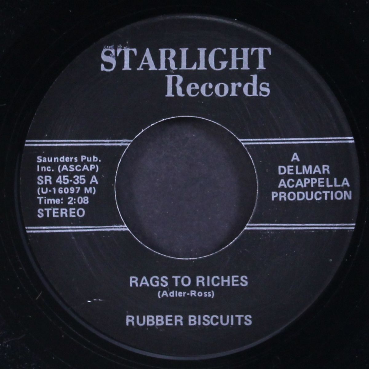 rags to riches / a hundred pounds of clay by RUBBER BISCUITS