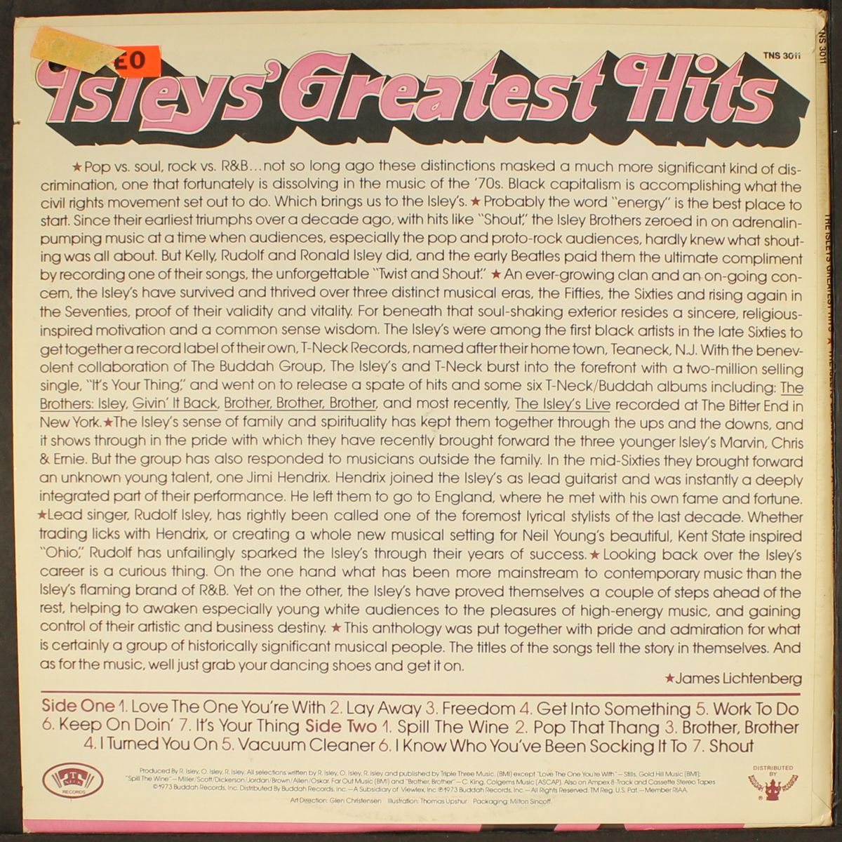 greatest hits by ISLEY BROTHERS