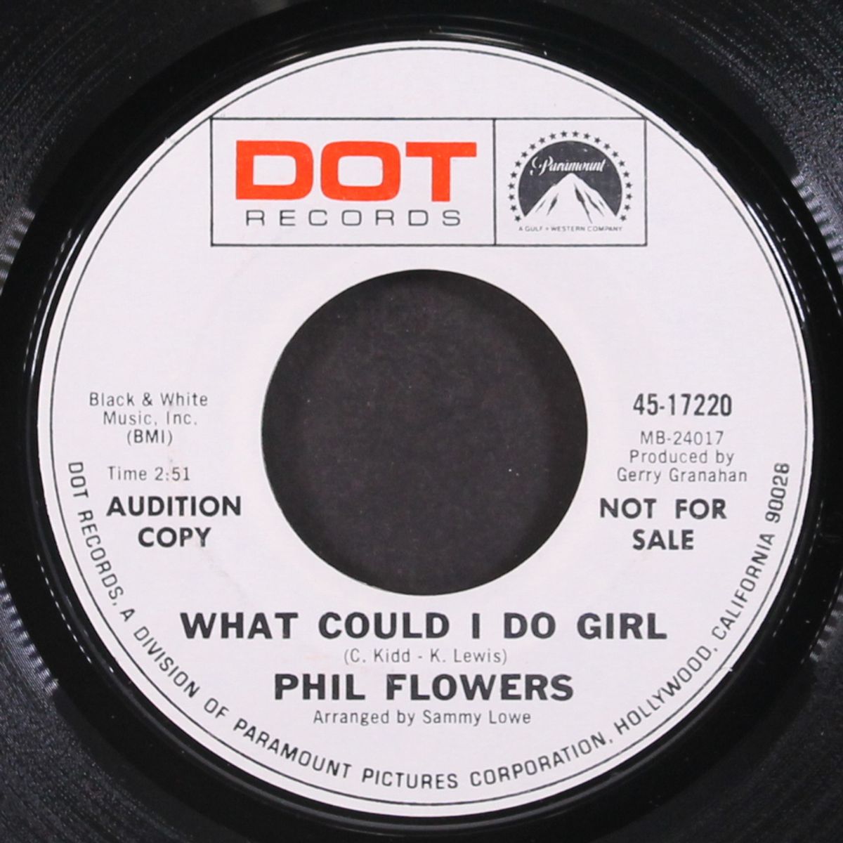 what could i do girl by PHIL FLOWERS