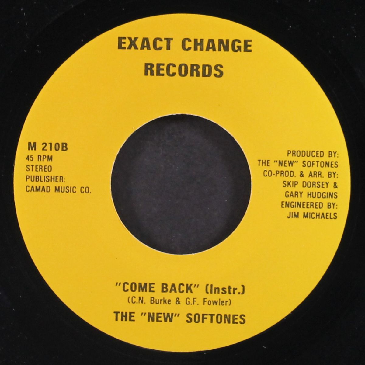 come back / instrumental by NEW SOFTONES
