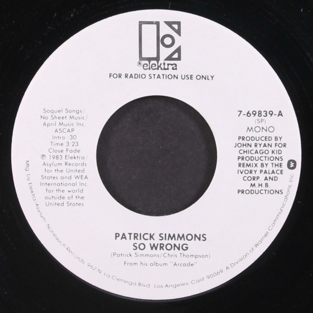so wrong / mono by PATRICK SIMMONS
