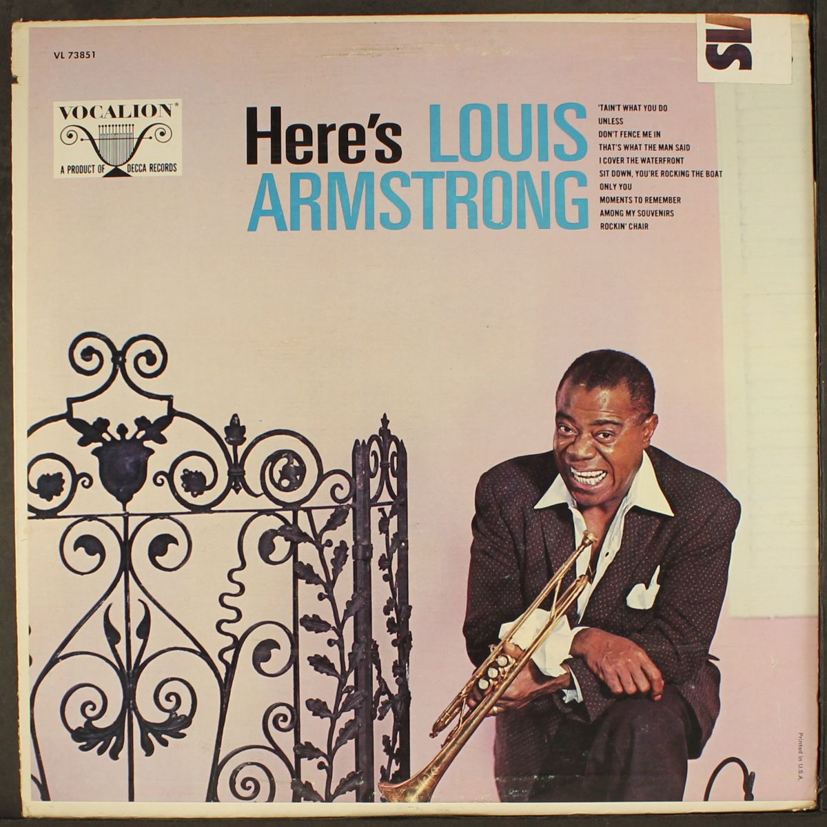here's by LOUIS ARMSTRONG