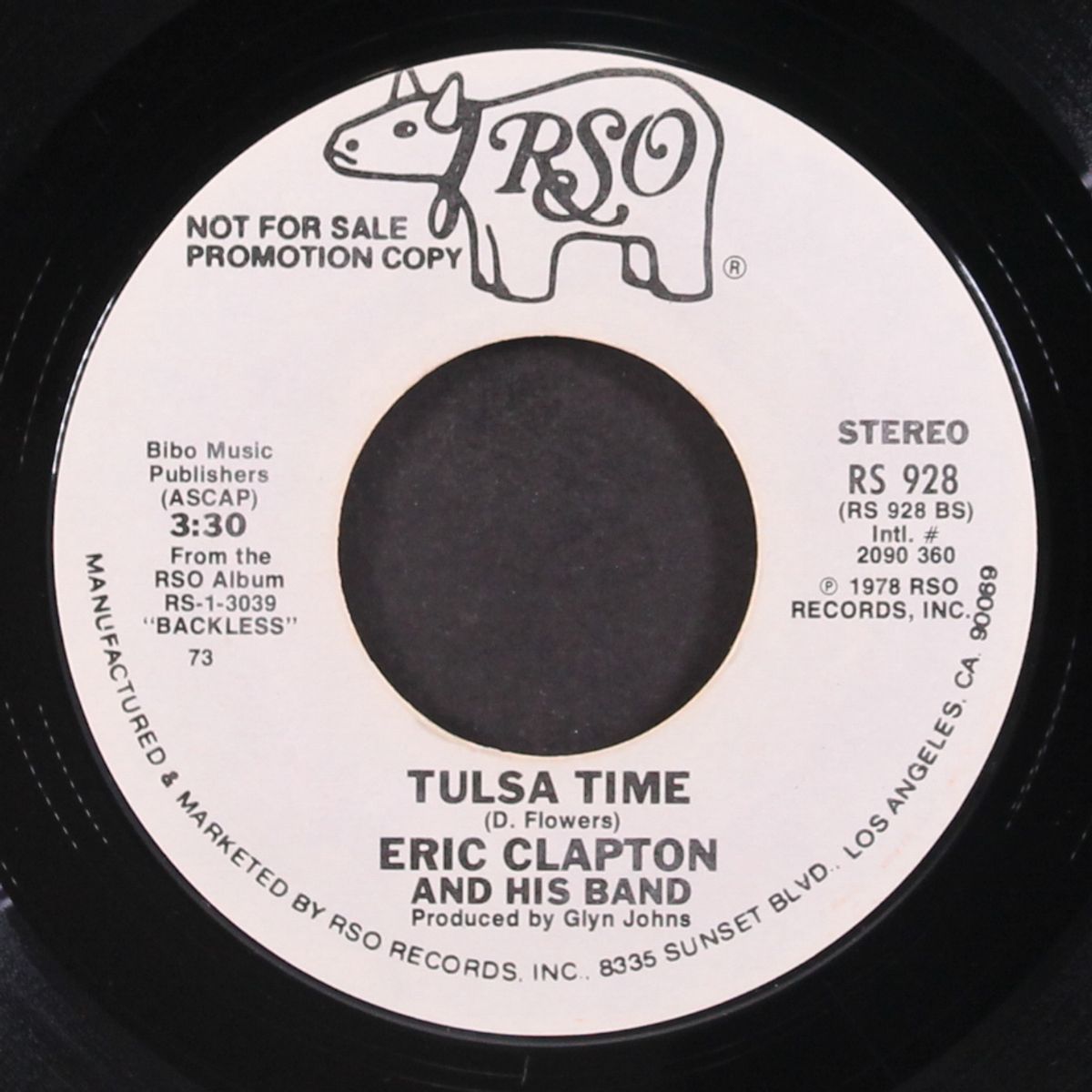 cocaine / tulsa time by ERIC CLAPTON