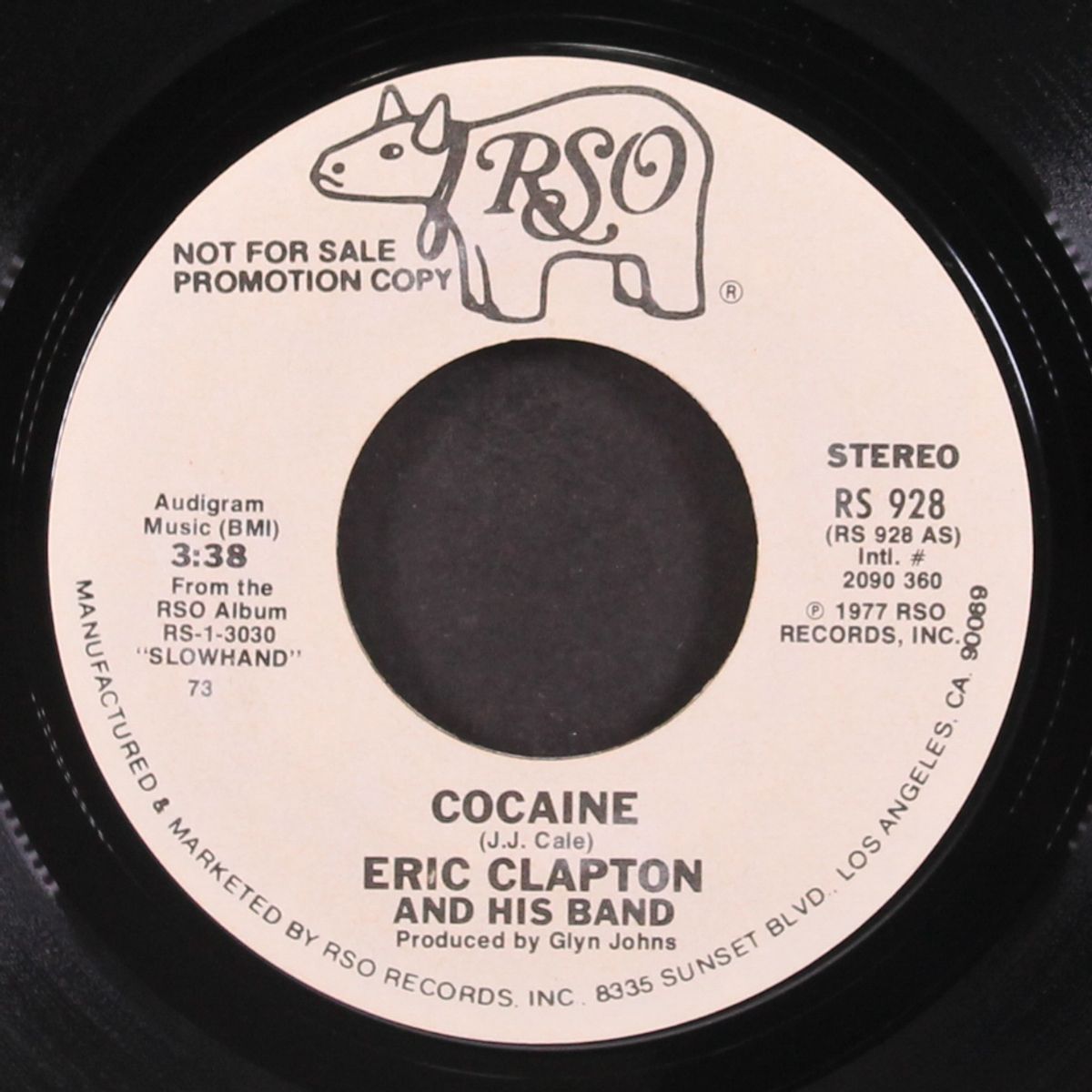 cocaine / tulsa time by ERIC CLAPTON