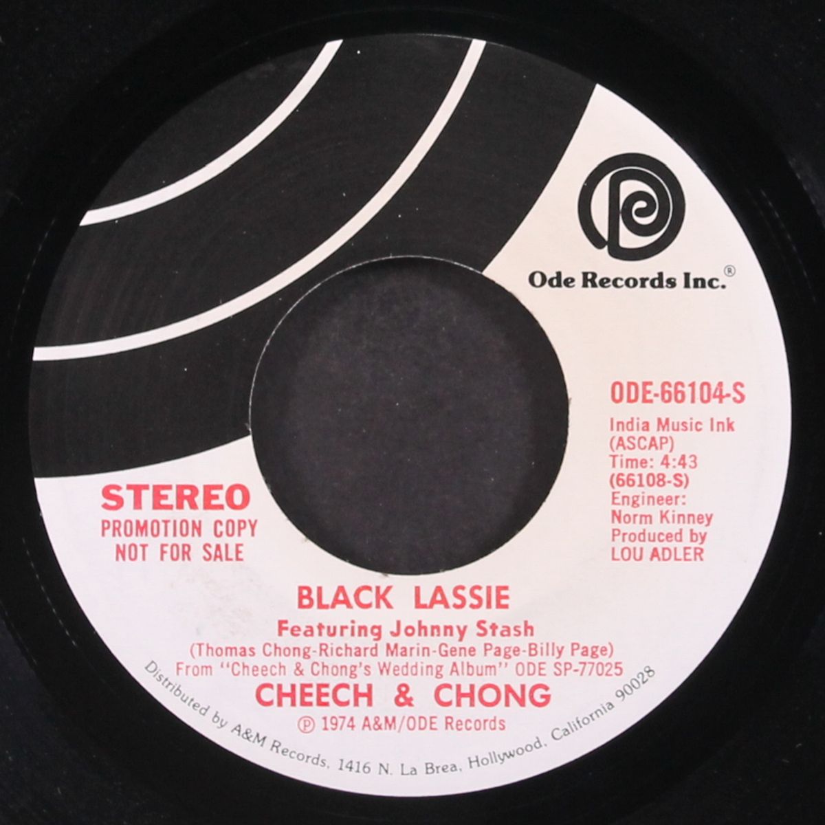 black lassie / mono by CHEECH & CHONG