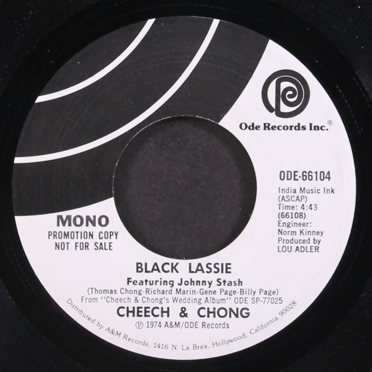 black lassie / mono by CHEECH & CHONG