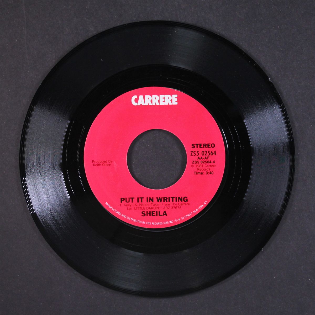 little darlin' / put in writing by SHEILA