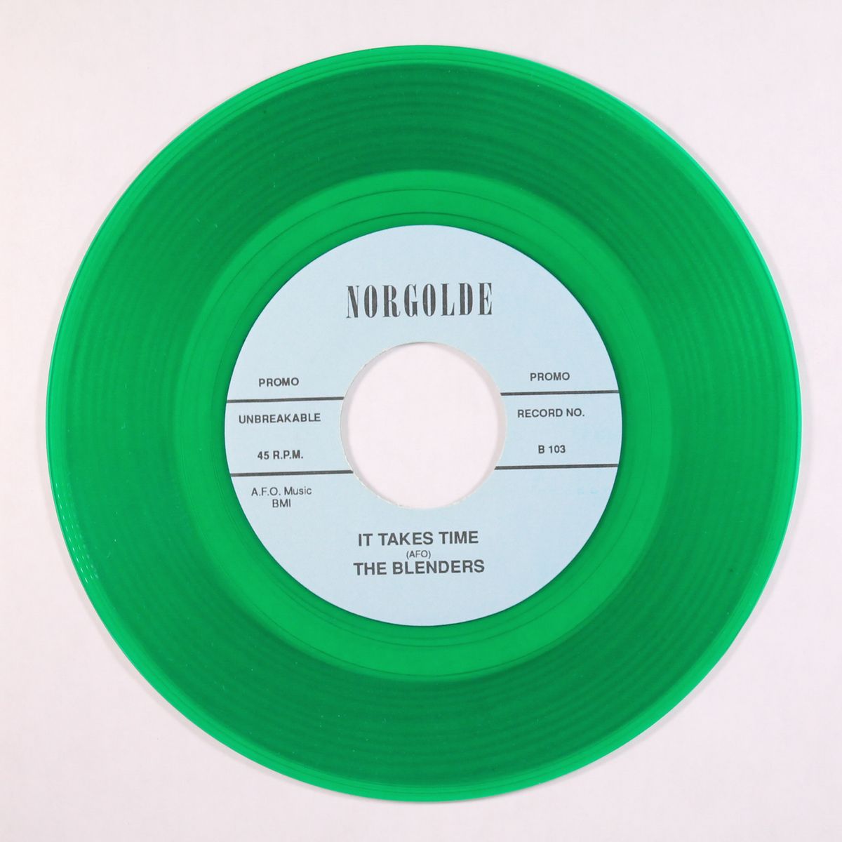 it takes time / deadman's stroll by BLENDERS / REVELS