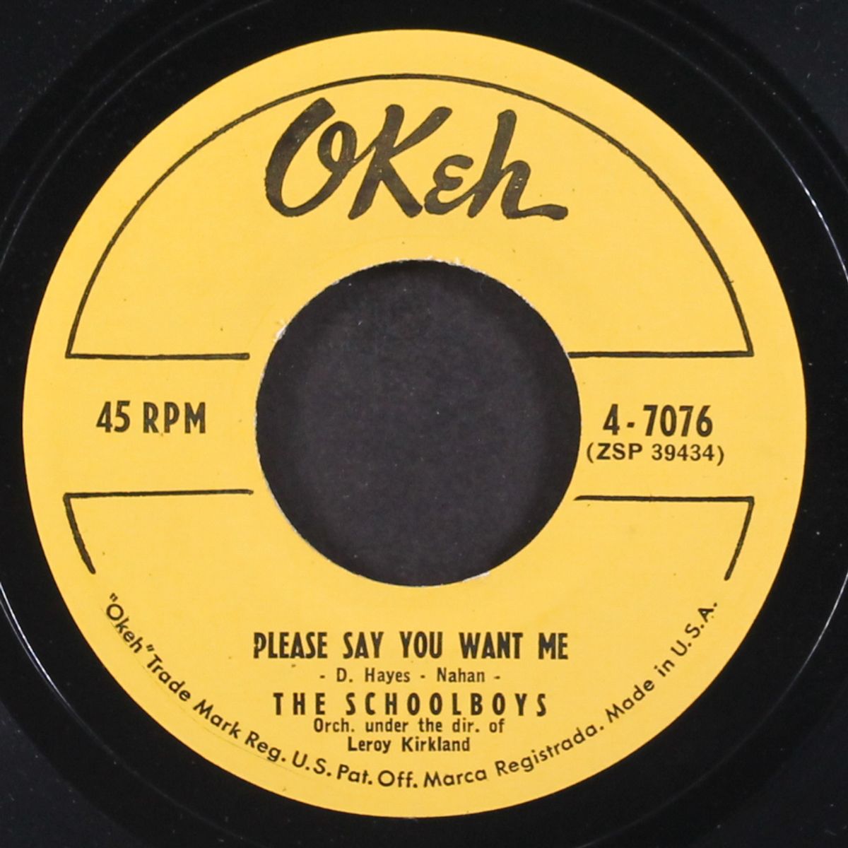 please say you want me / shirley by SCHOOLBOYS
