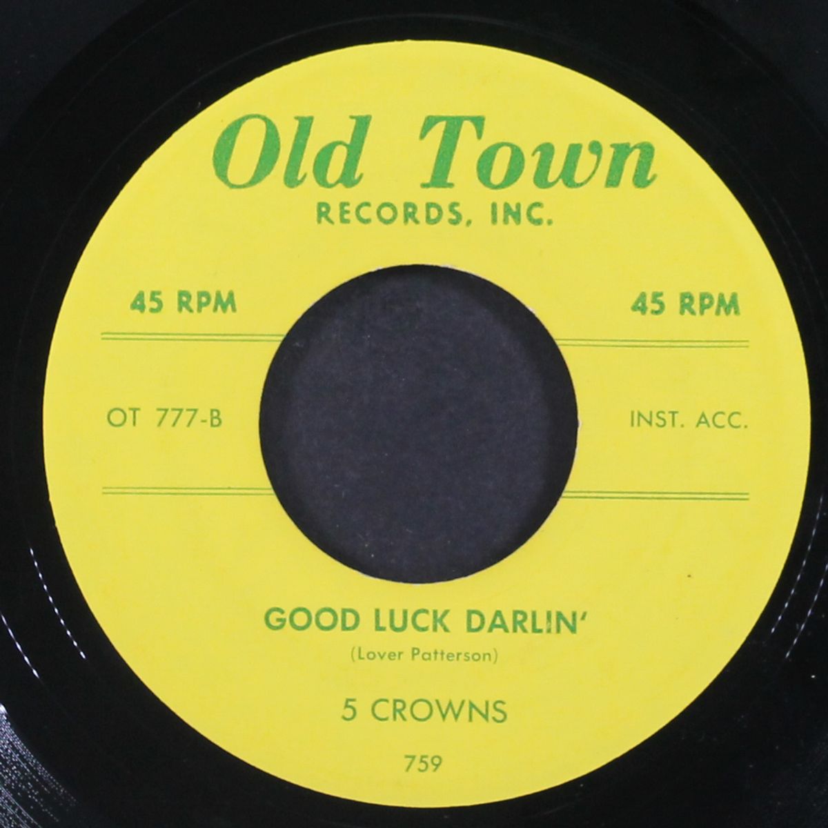 again / good luck darlin' by FIVE CROWNS