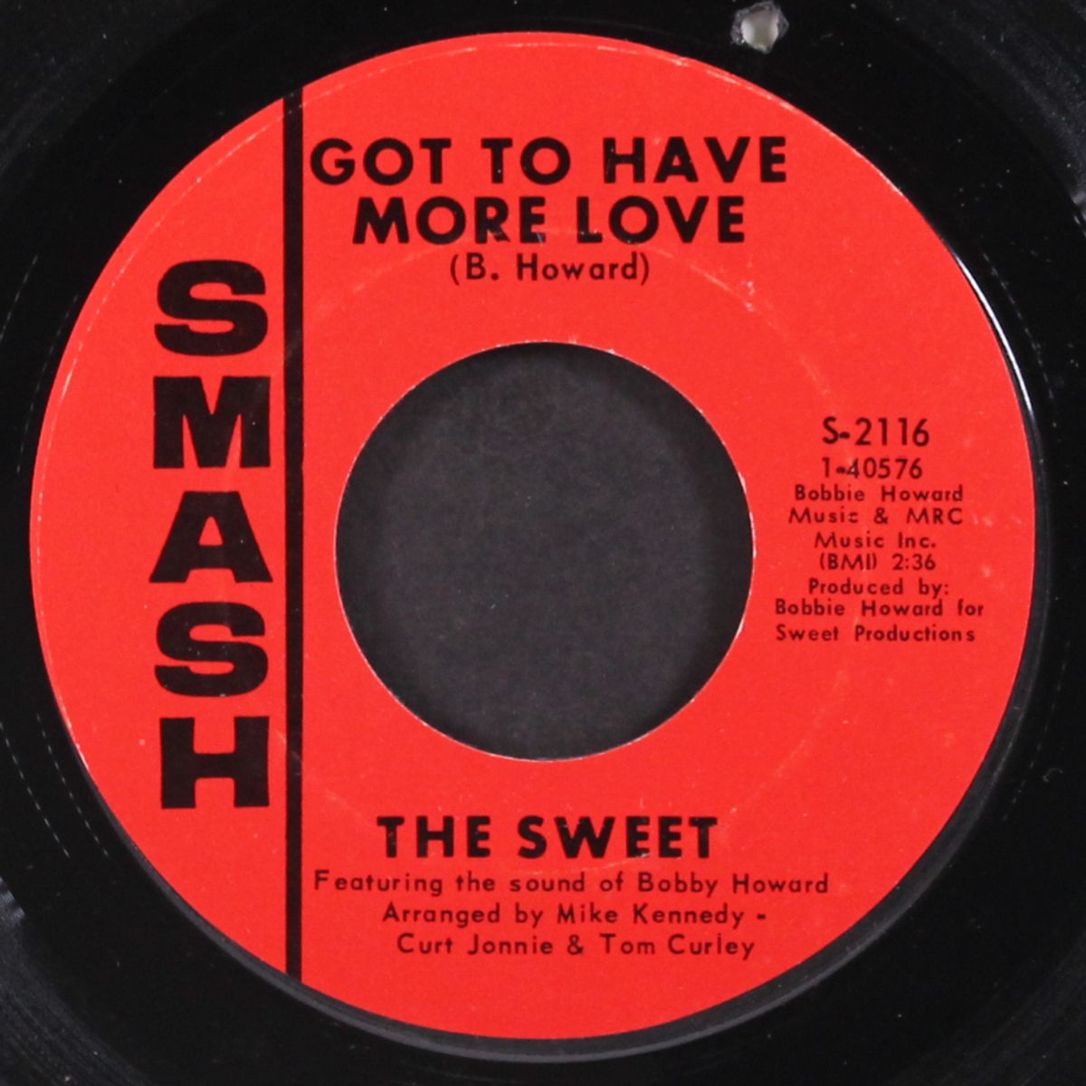 got to have more love / you can't win at love by SWEET