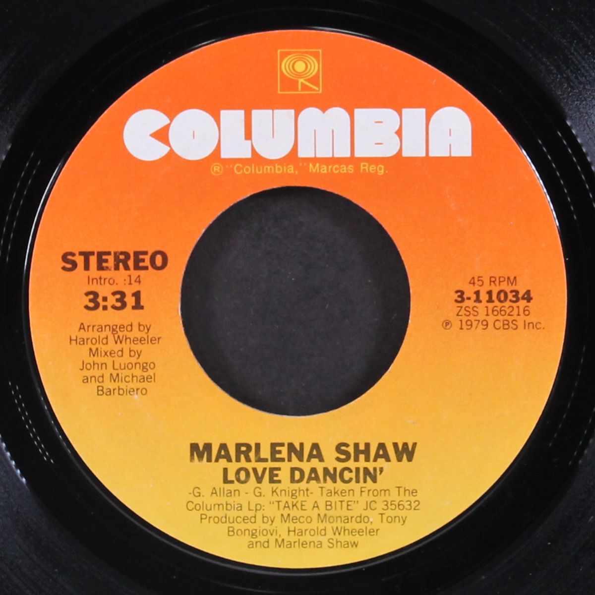 love dancin' / no one yet by MARLENA SHAW