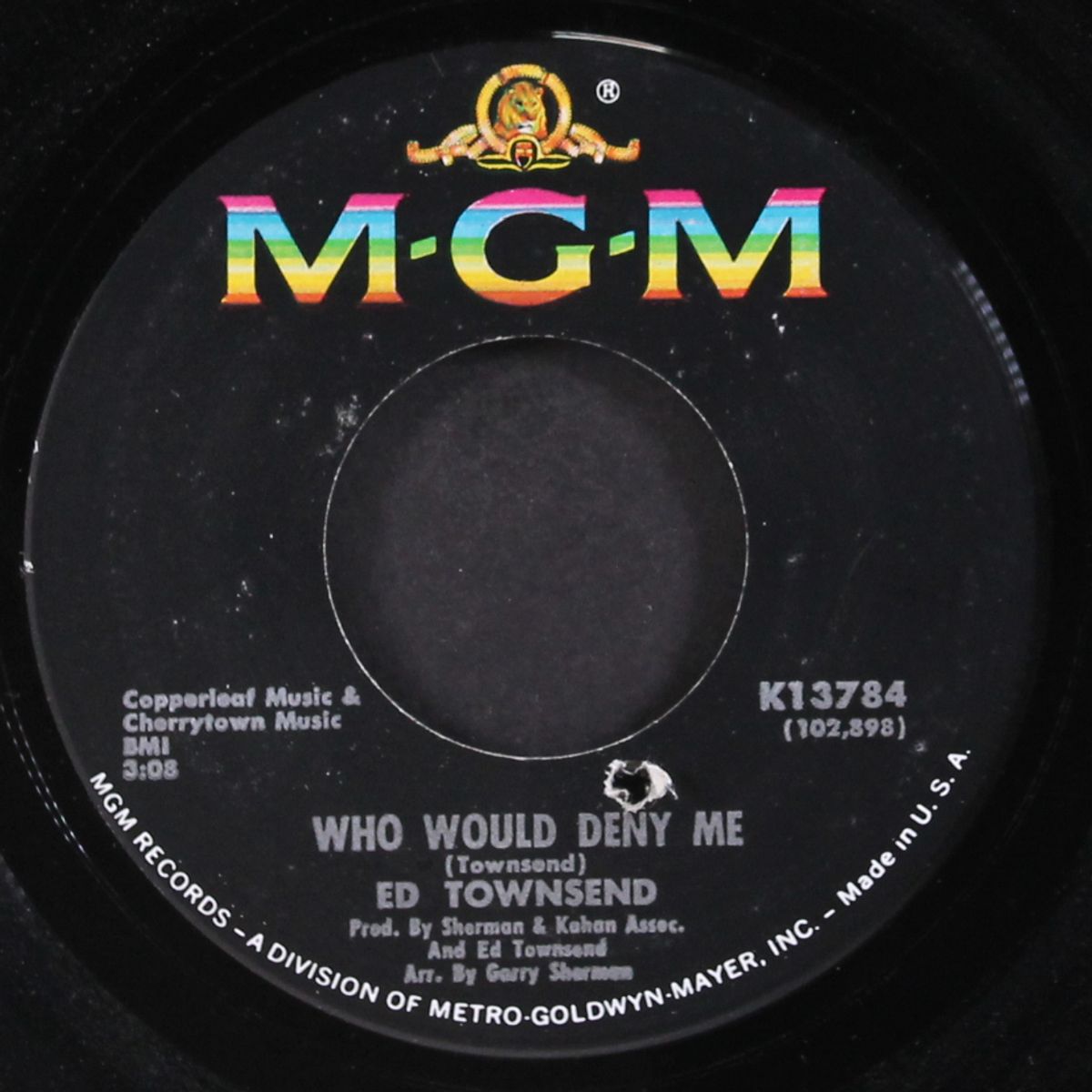 who would deny me by ED TOWNSEND