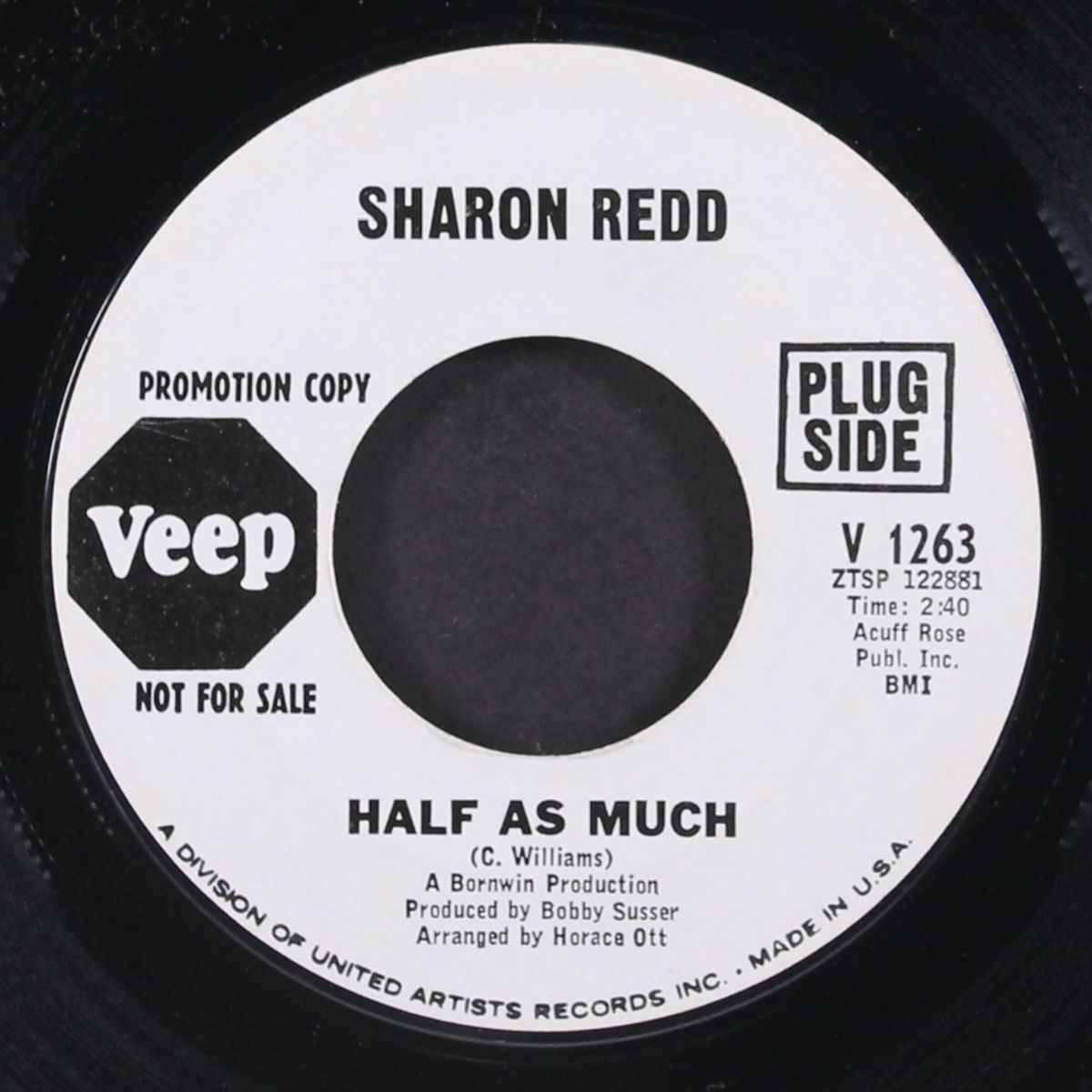 half as much / i've got a feeling by SHARON REDD