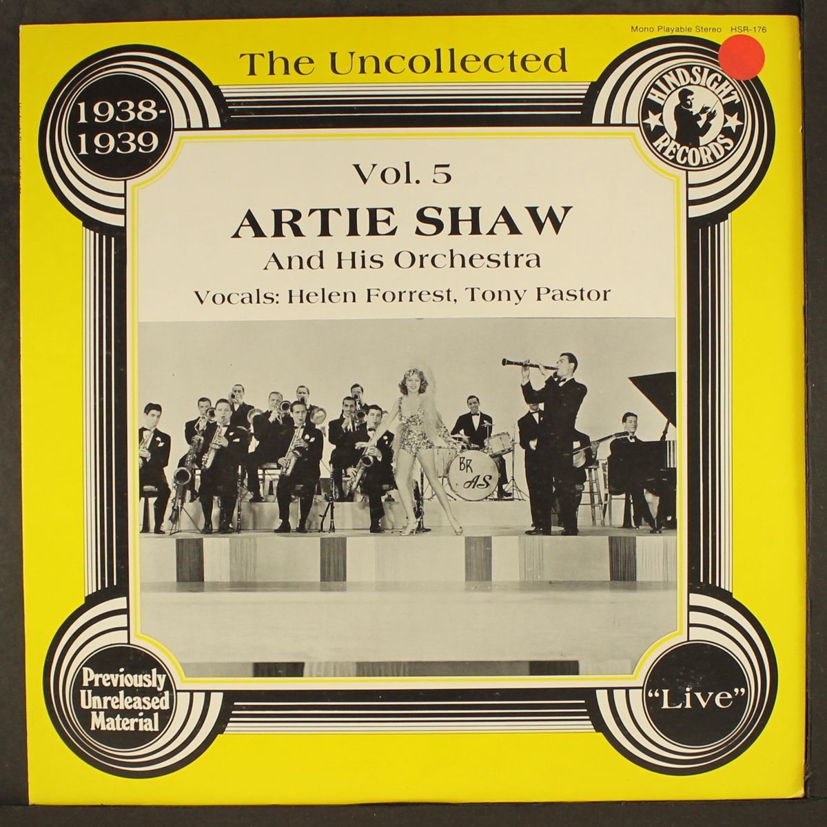 the uncollected, vol. 5: 1938-1939 by ARTIE SHAW
