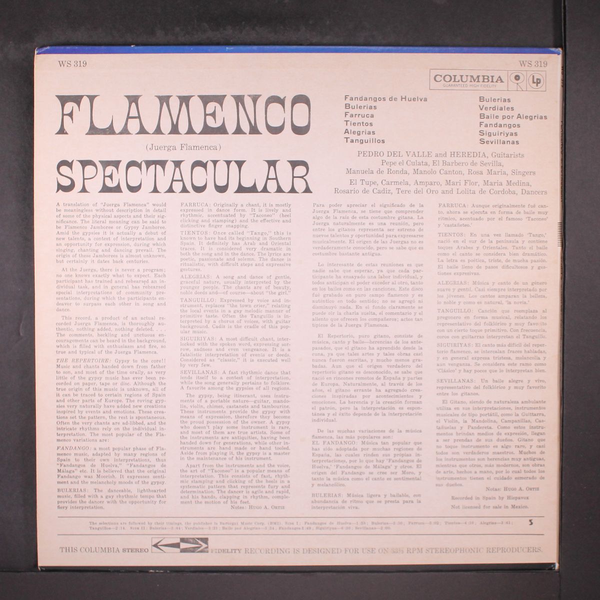 flamenco spectacular by VARIOUS
