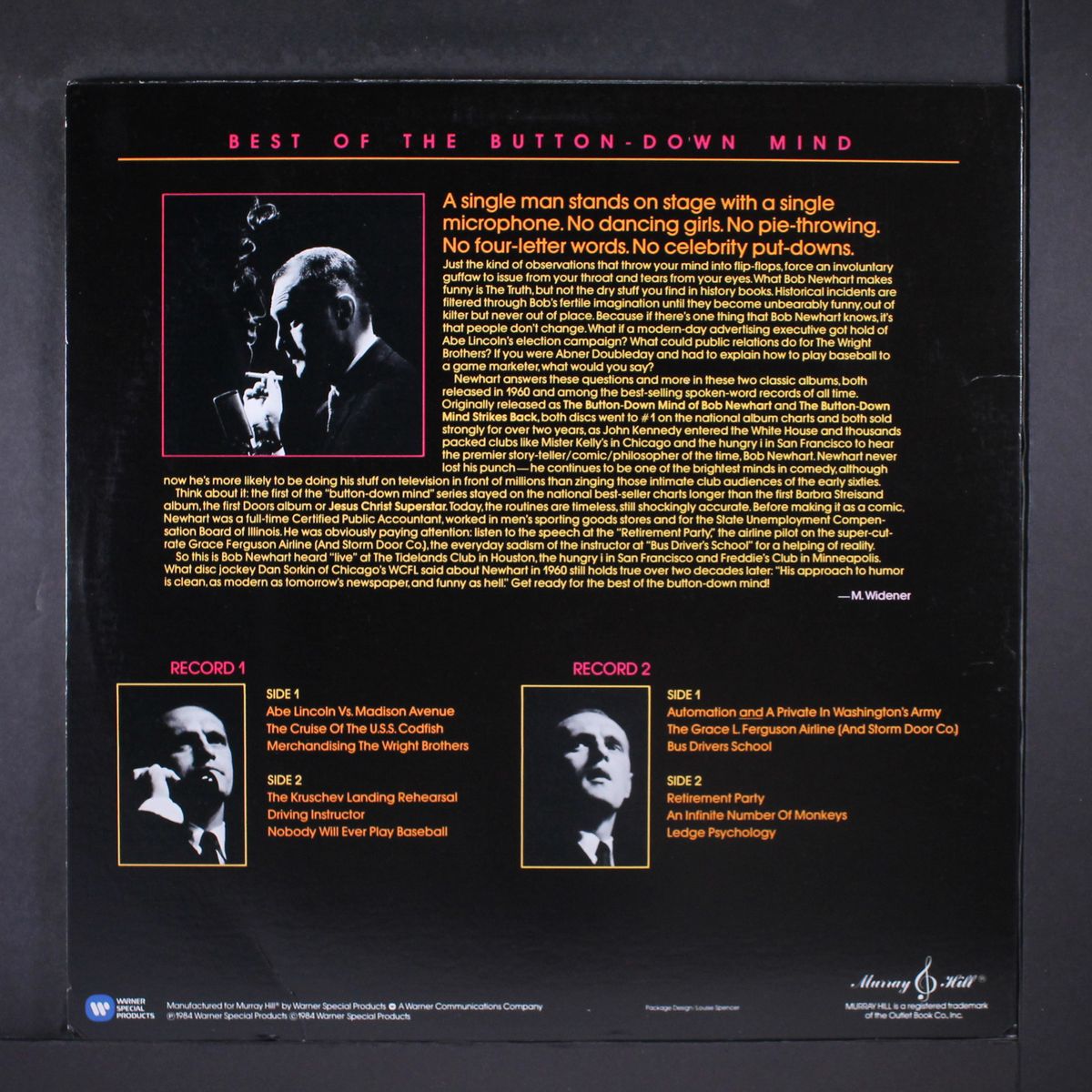 best of the button-down mind by BOB NEWHART