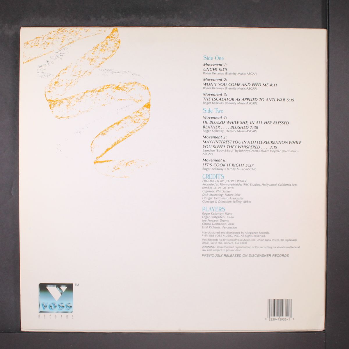 nostalgia suite by ROGER KELLAWAY