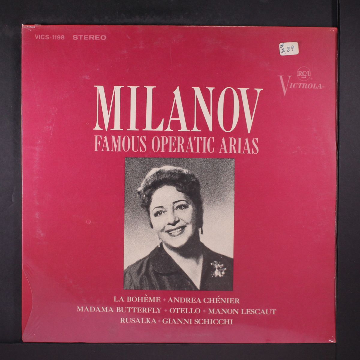 famous operatic arias by ZINKA MILANOV