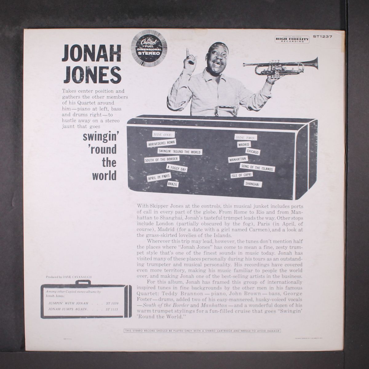 swingin round the world by JONAH JONES