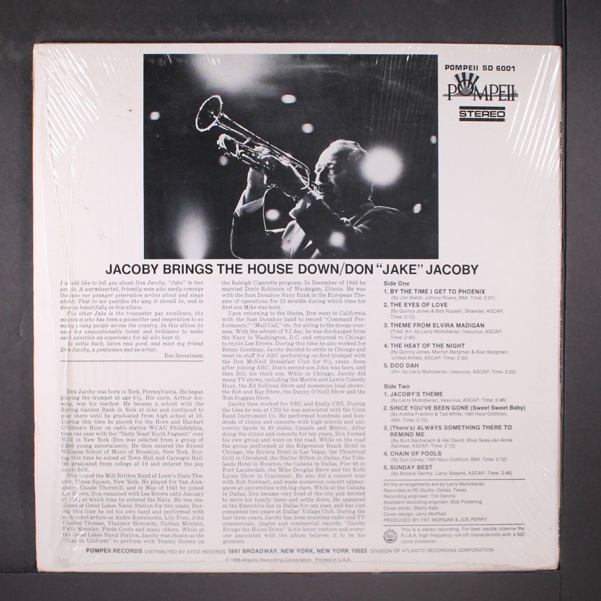 jacoby brings the house down by DON JACOBY