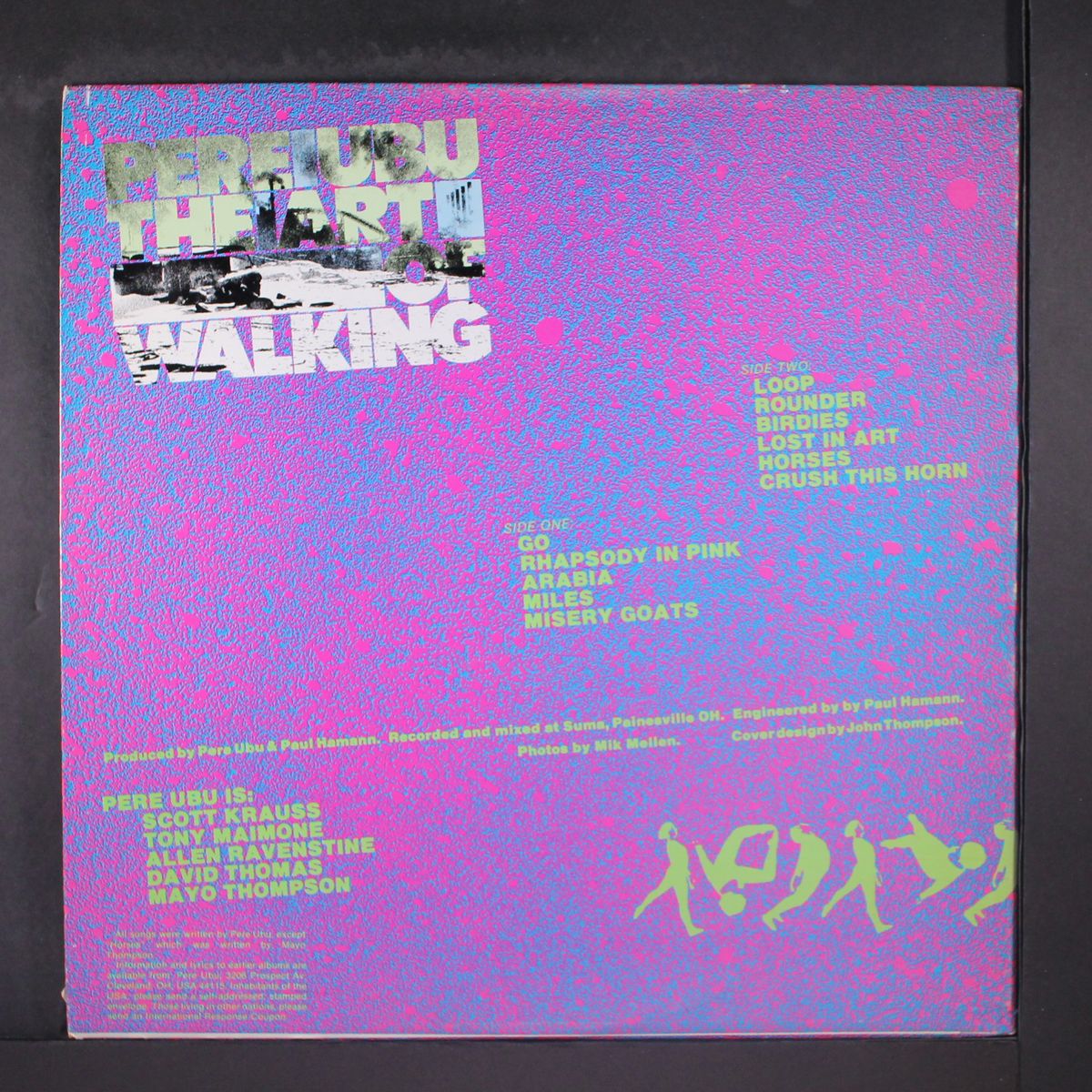 the art of walking by PERE UBU