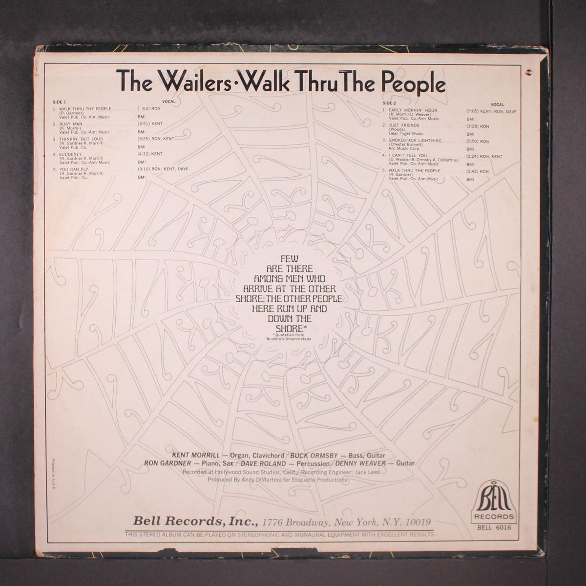 walk thru the people by WAILERS