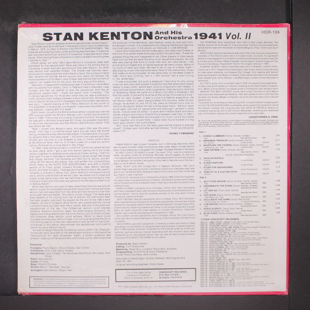 uncollected, 1941 vol. 2 by STAN KENTON