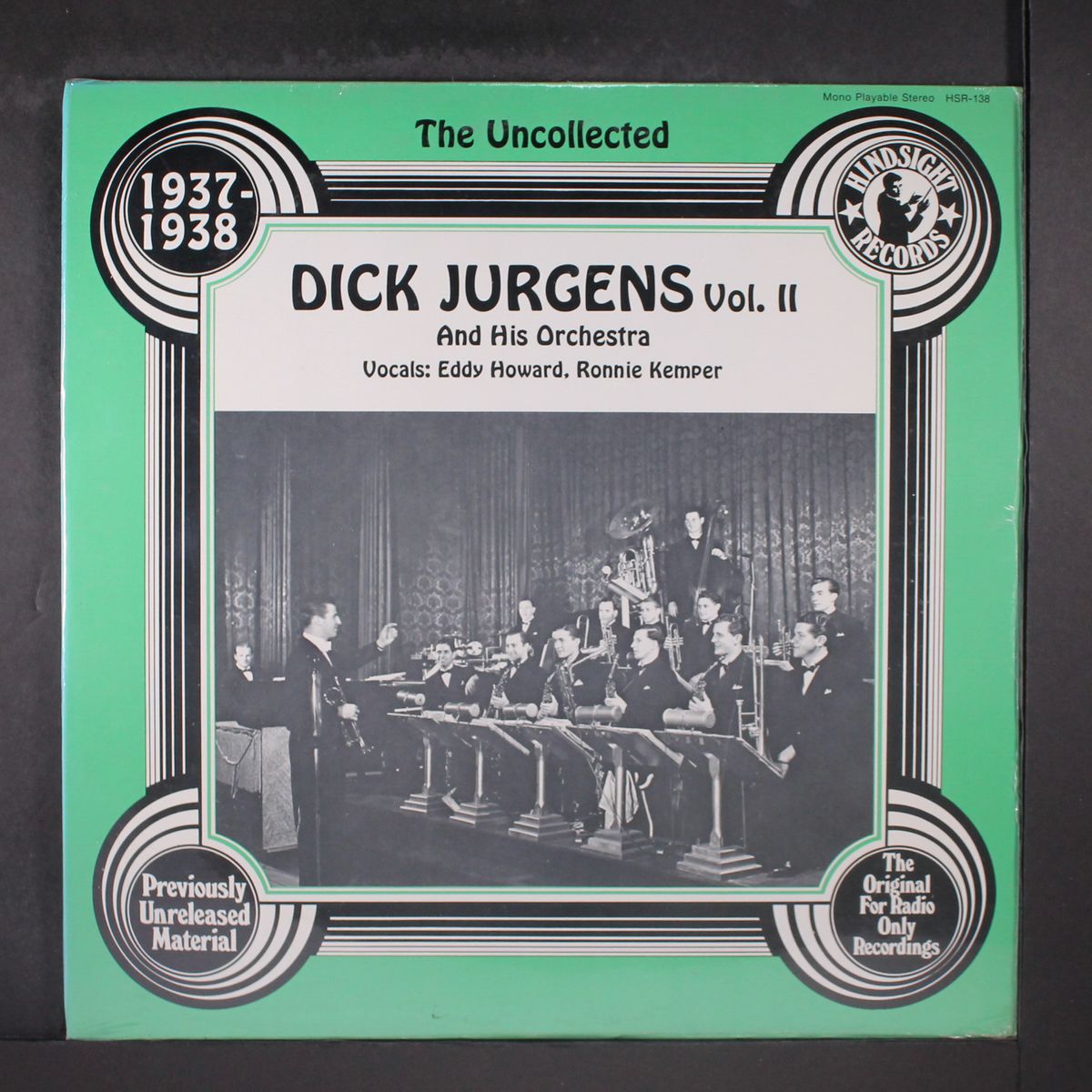 uncollected, vol. 2 1937-1938 by DICK JURGENS