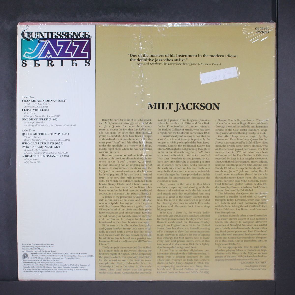 milt jackson by MILT JACKSON