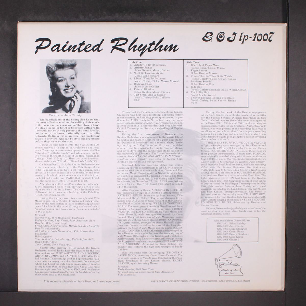 painted rhythm by STAN KENTON