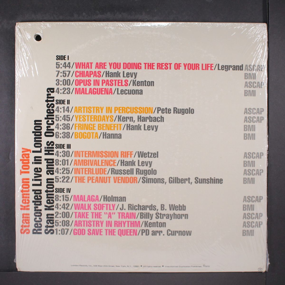 today by STAN KENTON