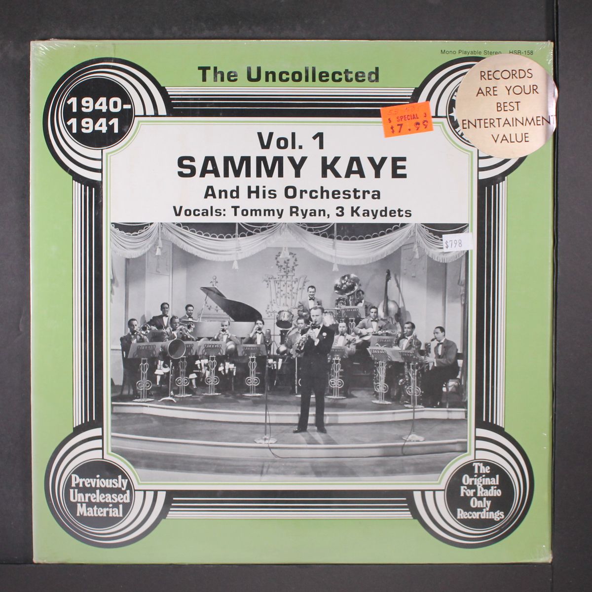the uncollected - vol. 1, 1940-1941 by SAMMY KAYE