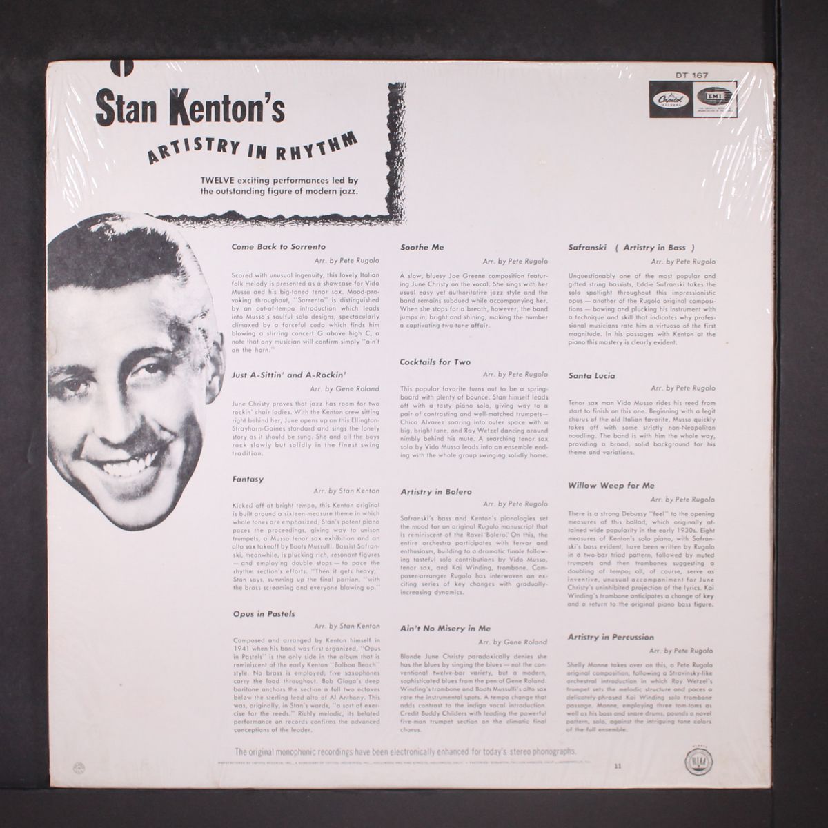 artistry in rhythm by STAN KENTON