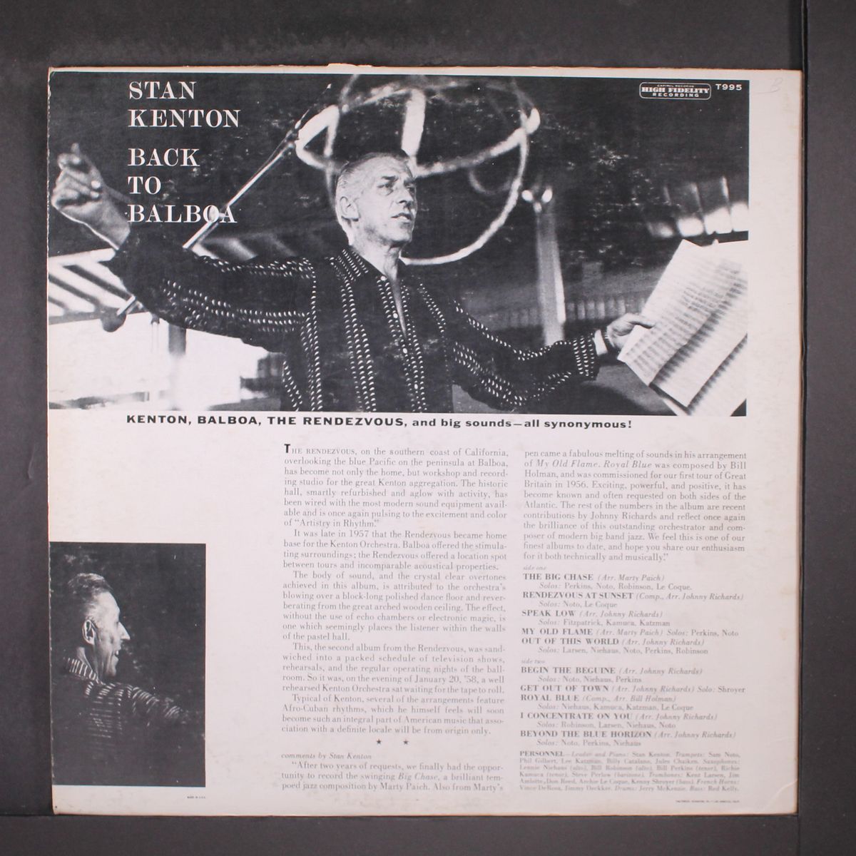 back to balboa by STAN KENTON