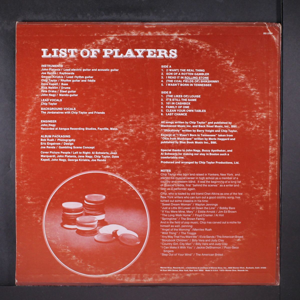 chip taylor's last chance by CHIP TAYLOR