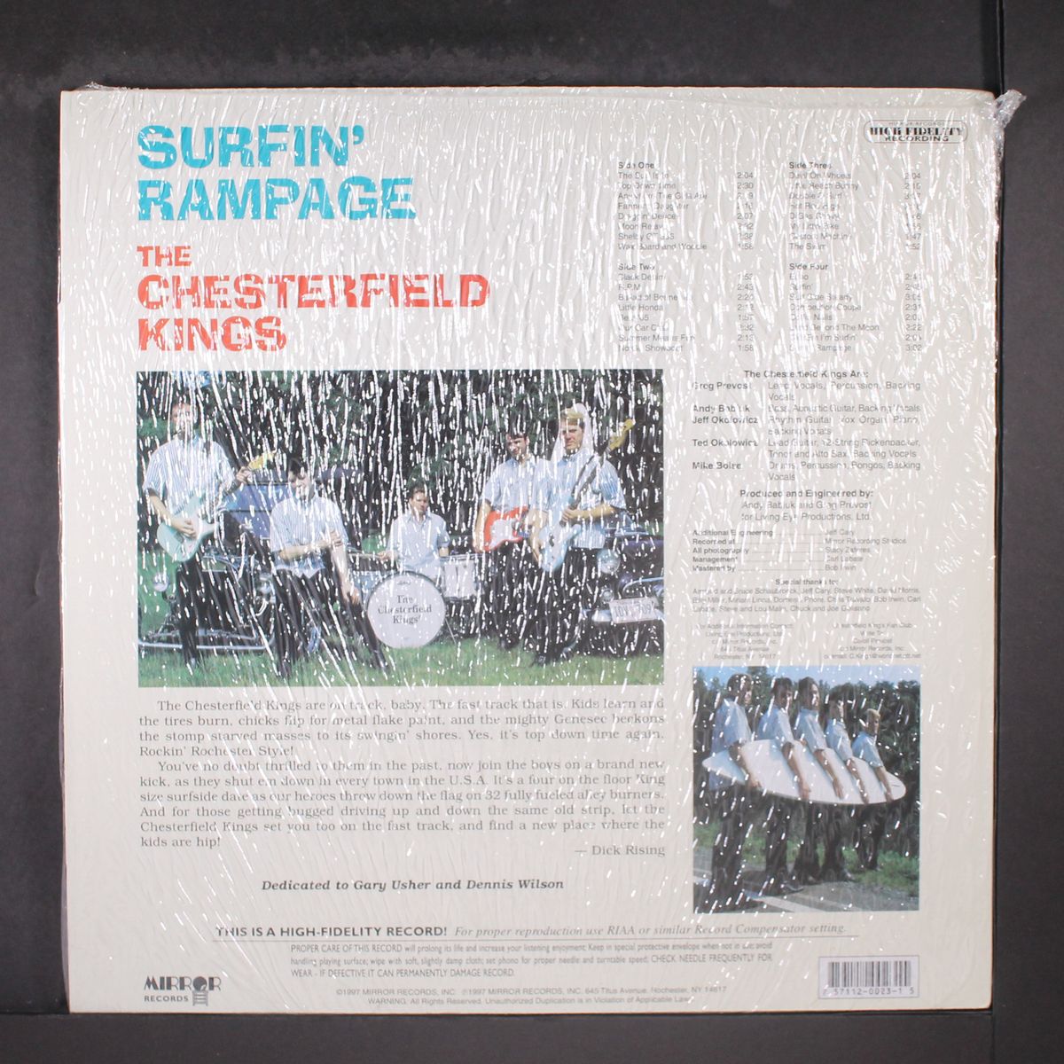 surfin' rampage by CHESTERFIELD KINGS