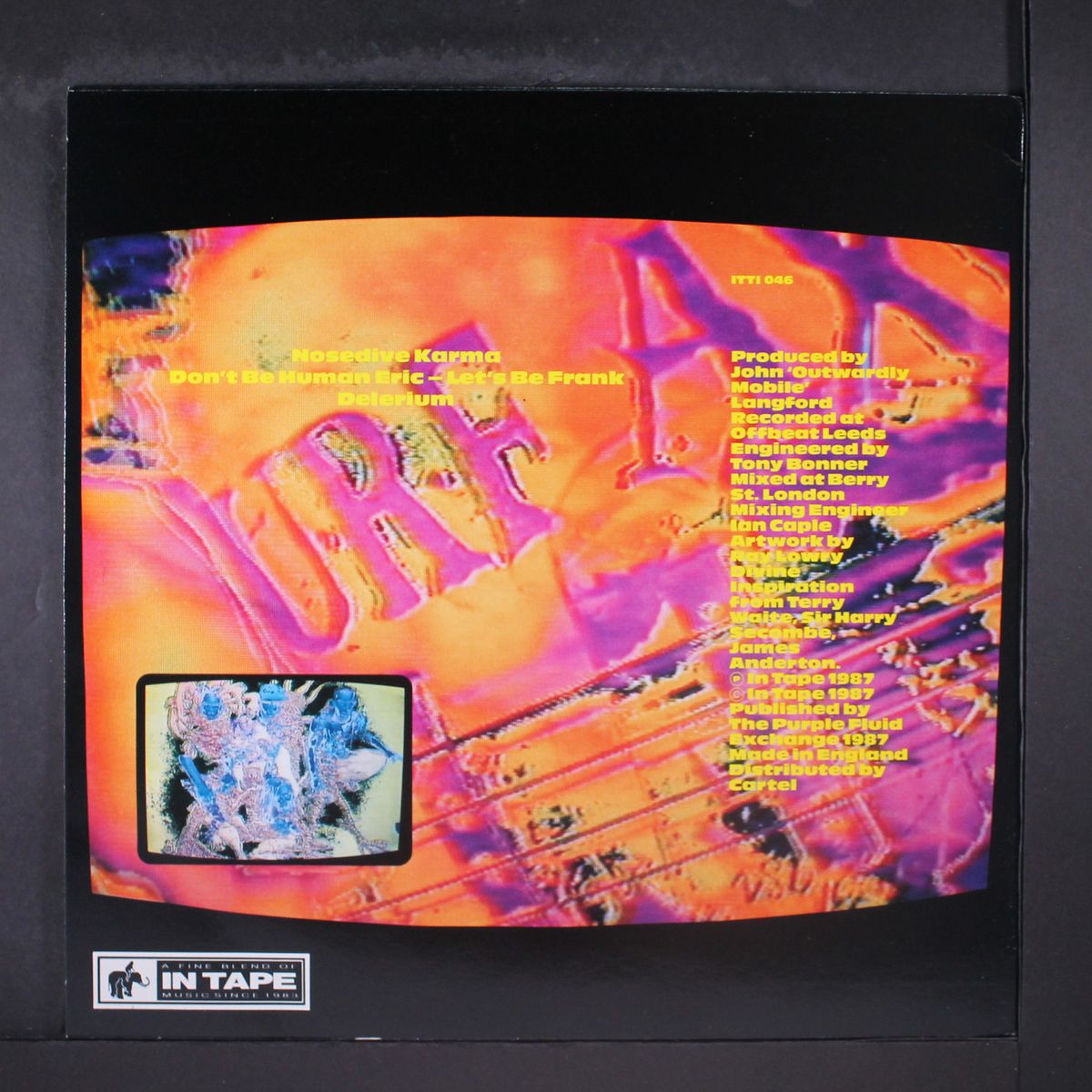 nosedive ep by GAYE BYKERS ON ACID