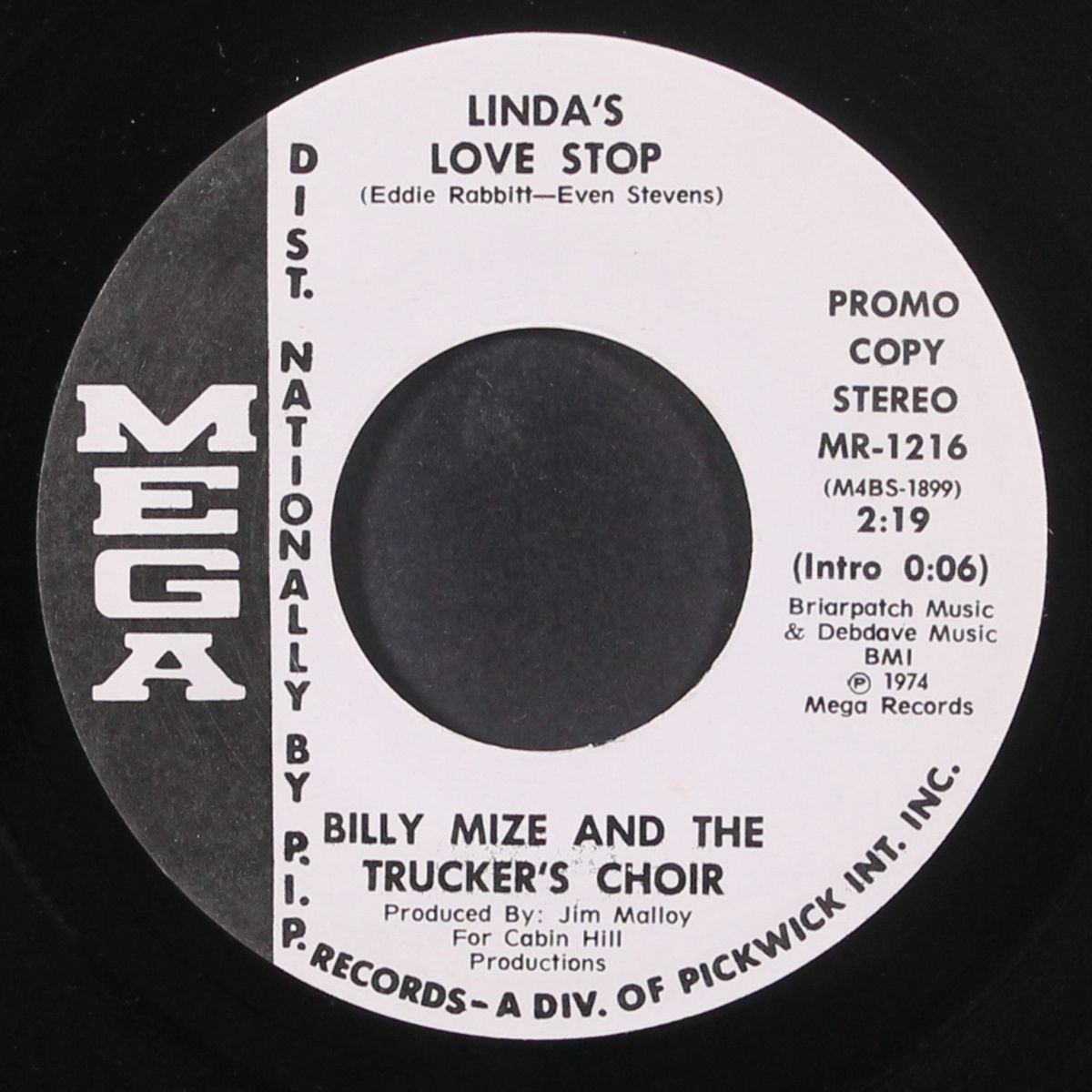 linda's love stop / mono by BILLY MIZE & TRUCKER'S CHOIR