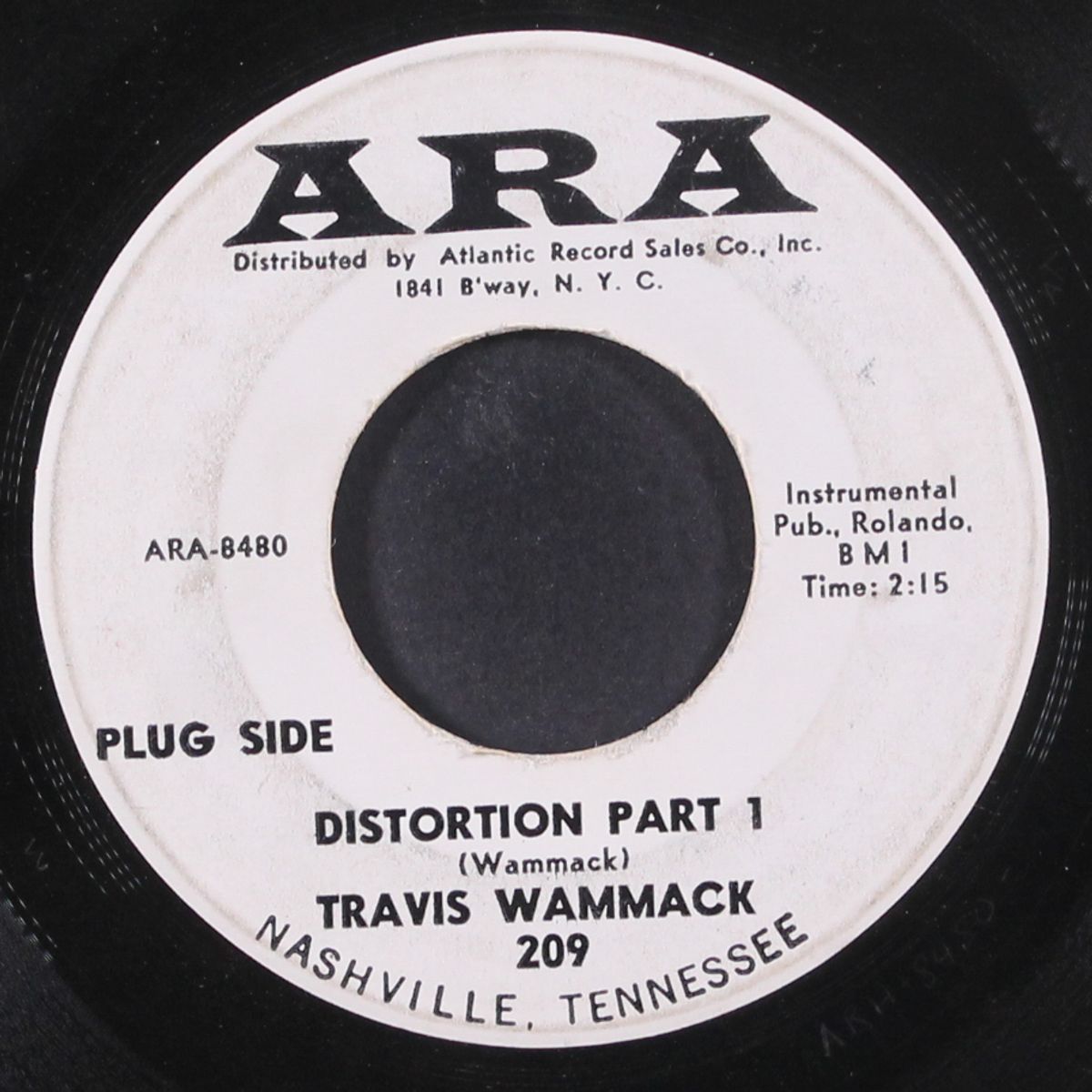 distortion / i ain't lying by TRAVIS WAMMACK