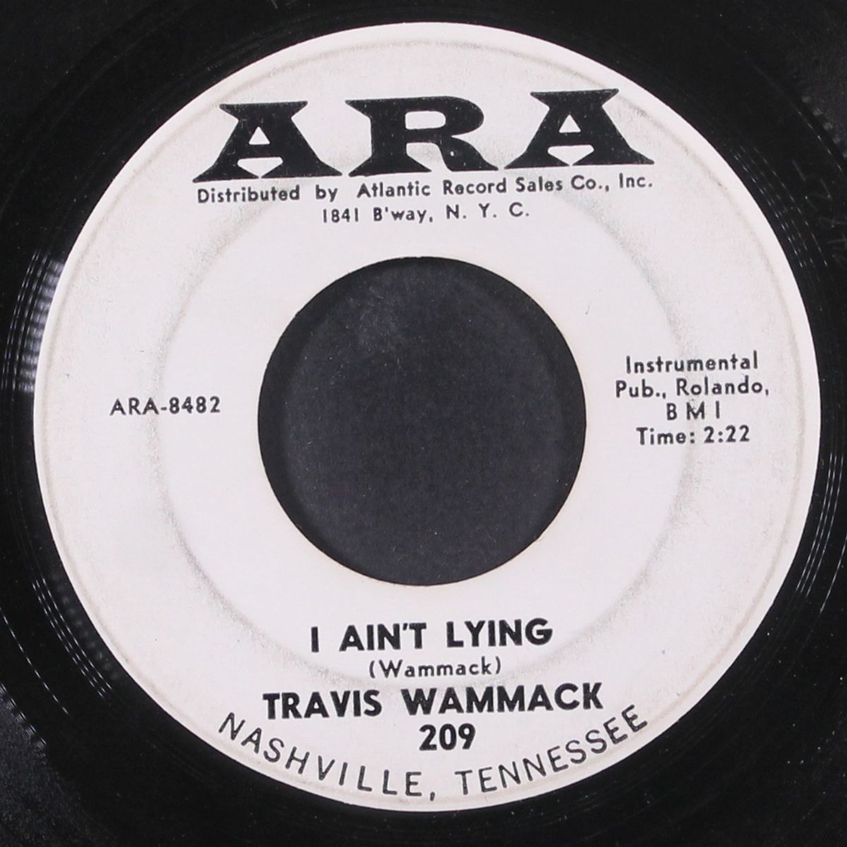 distortion / i ain't lying by TRAVIS WAMMACK
